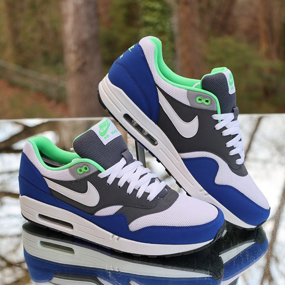 Nike Air Max 1 Essential Grey Hyper Blue